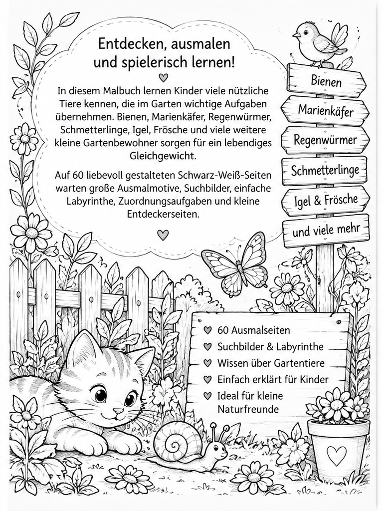 Kleine Gartenhelfer