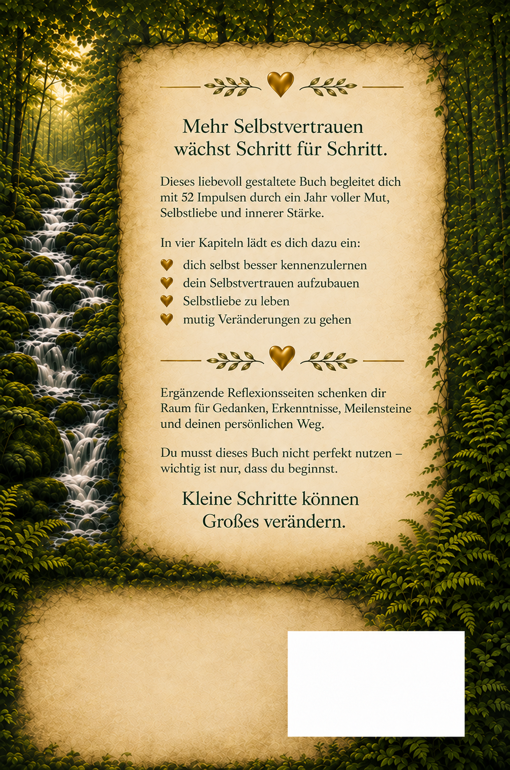 52 kleine Schritte zu mehr Selbstvertrauen